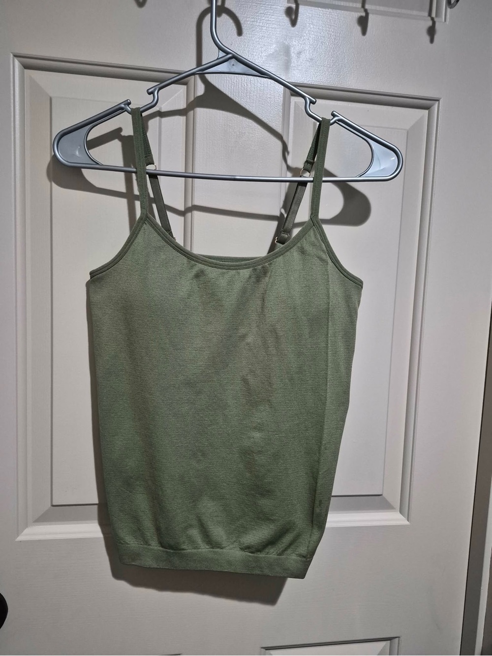 Vince Camuto Olive Green Camisole Tank With Pads